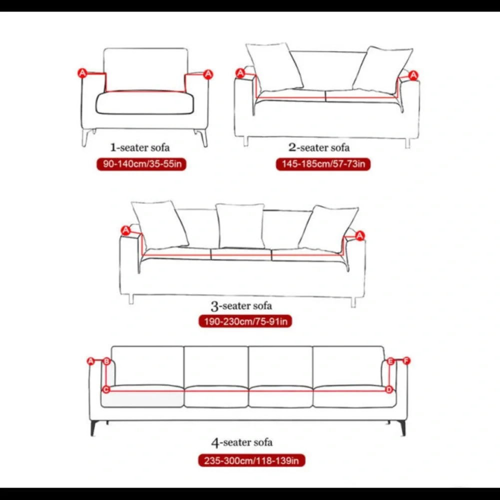 Sofa cover slipcover for armchair corner sofa new